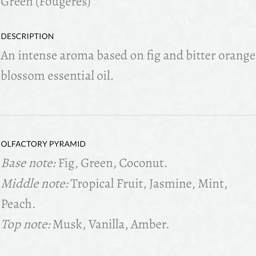 Vila Hermanos Fig &‎ Amber REED DIFFUSER 3.38oz Blue Lasts 1.5 Months